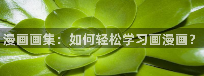 包子漫画安全吗：漫画画集：如何轻松学习画漫画？